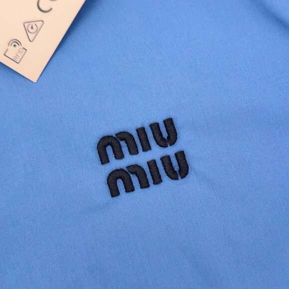 Miu Miu Men's Button Embroidered Shirt - Picture 6 of 8